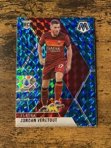 Jordan Veretout 2020-21 Mosaik Serie A SC Rookie Choice Peacock Prizm RC #11 SSP - Bild 1 von 2