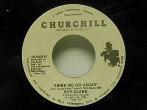 ROY CLARK: Here We Go Again / Early In The Morning. 45 RPM, VG+ - Picture 1 of 2