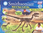 Smithsonian Raptor Skeleton Mold and Paint Craft Kit Dinosaur Velociraptor Maker