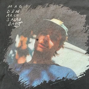 Mac DeMarco Salad Days Tour Shirt, Black,Men’s Md, Psych Pop Jangle Lo Fi - Picture 1 of 7