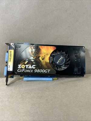 Tarjeta de video Zotac Nvidia GeForce 9800GT, 512 MB DDR3, TV DVI DUAL, PCI-E Foto 1 de 4