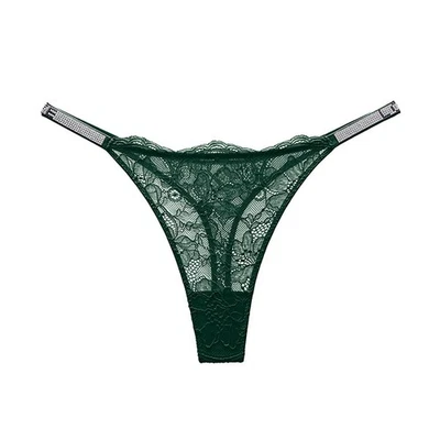 3 Pack Lot Sexy Womens Lace Panties Thongs G string Brief Underwear Lingeries - Image 1 of 4