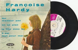 EP  FRANCOISE HARDY-TON MEILLEUR AMI-VOGUE-FRENCH - Imagen 1 de 2