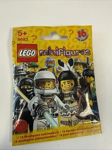 LEGO Series 1 Minifigure 8683 demolition Dummy (Sealed Mint New In Package) Rare - Picture 1 of 3