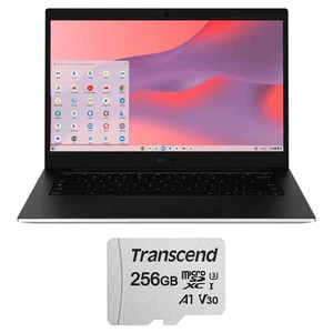 Samsung Galaxy Chromebook Go 14" Laptop 4GB Memory, 128GB Storage and 256GB Card - Picture 1 of 10
