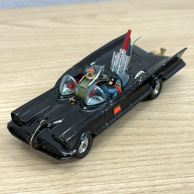 Corgi Toys #267 Batmobile w/ Batman Figure Car Toy Diecast Britain 60s Vintage - Image 1 of 4