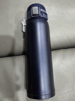 Zojirushi Botella de Agua Bebida Directa Acero Inoxidable 480ml Azul Marino SM-SF48-AD Foto 1 de 4