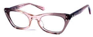 RAY-BAN JR RB9099V MISS BURBANK 3892 Pink Gray Eyeglasses Frame 43-16-130 - Picture 1 of 11