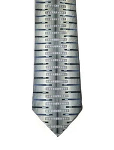 Duomo Milano Silk Tie Bars Black and Gold 4x59 - Picture 1 of 4