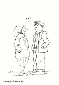 George Somerville Original Zeichnung 1 - Bild 1 von 1