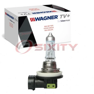 Wagner TruView PLUS Front Fog Light Bulb for 2002-2017 Honda Accord Accord vy - Image 1 of 4