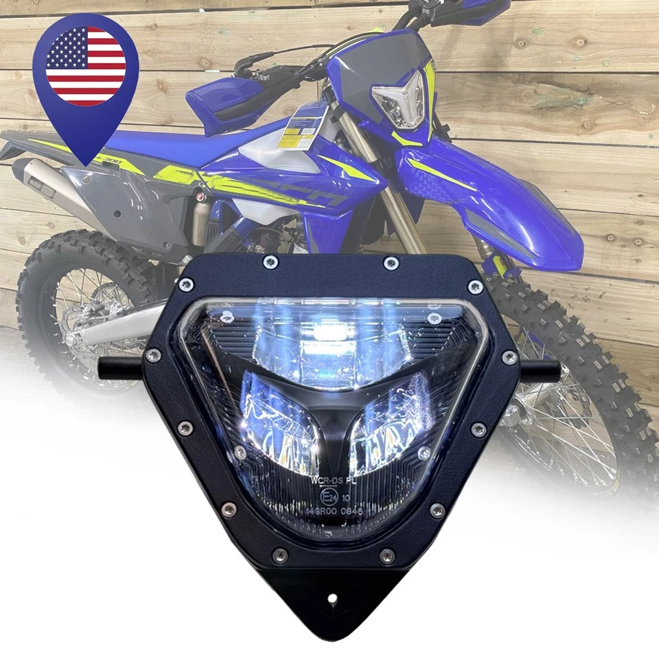 Faro LED haz alto/bajo para Sherco 2012-2023 300/250/450/500SEF 300/250/125 SE Foto 1 de 4