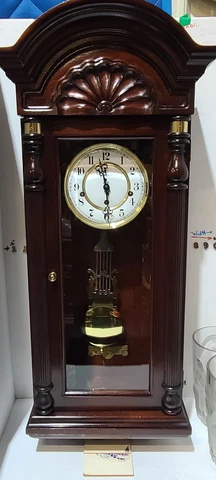Howard Miller 612-221  Jennison Mahogany Triple Chime Wall Clock Cover