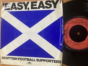 1978 SCOTTISH FOOTBALL SUPPORTERS 7" 45 - EASY EASY - POLYDOR RECORDS - 2059 020 - Picture 1 of 1