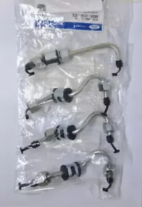 FORD RANGER & MAZDA BT50 2.2LT INJECTOR PIPES 2011 to 2021 GENUINE KIT SET OF 4 - Picture 1 of 5