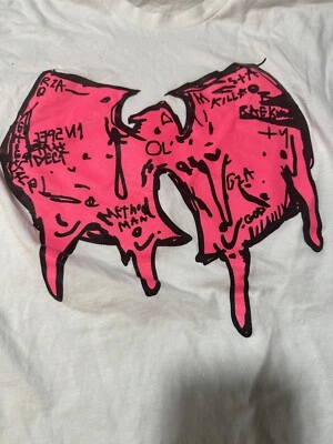 Camiseta de manga corta Wu-Tang Clan blanca con estampado gráfico para hombre S Foto 1 de 4