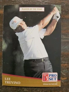 1991 Pro Set Golf Card #285 Lee Trevino POY - Picture 1 of 2