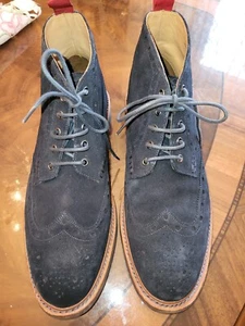 Stiefelette Gordon & Bros Grösse 44 Dunkelblau Wildleder - Bild 1 von 4