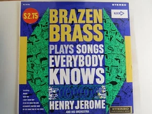 HENRY JEROME - LATÓN BRONCEADO TOCA CANCIONES QUE TODO EL MUNDO SABE - LP - Imagen 1 de 2