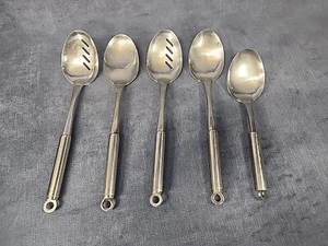 5 Norpro 18/10 Stainless Steel Serving Spoons Slotted Cooking s-3D - Picture 1 of 3