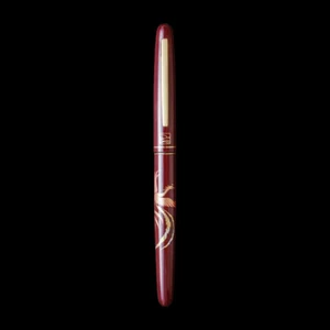WANCHER × KURETAKE Mountain pen size M " Phoenix " Red Makie Nib stainless - Picture 1 of 8