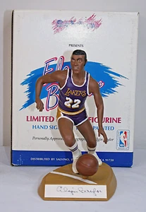 Rare Elgin Baylor Los Angeles Lakers Signed Salvino Figurine #'d 166/300 - Picture 1 of 9