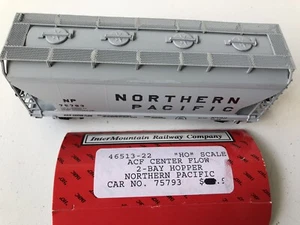 InterMountain 46513-22 Northern Pacific ACF Center Flow 2 Bay Hopper #75793 - Picture 1 of 7