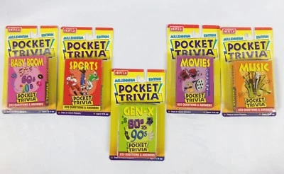 Lote de 5 Curiosidades de Bolsillo Hoyle Millennium Edition 835 Preguntas y Respuestas  Foto 1 de 4