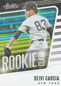 Absolute Baseball 2021 Deivi Garcia clase novato lámina verde #RC-8 - Imagen 1 de 2
