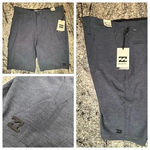 Billabong Crossfire X Hybrid Chino Shorts Mens 30 Submersibles Stretch Navy Blue - Picture 1 of 11