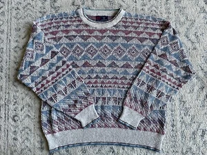 Isle Of Cotton Sweater Long sleeve Made In USA Women’s Size Extra Large Vintage - Picture 1 of 7