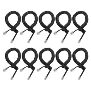 10 Pcs Câble de Remplacement Téléphone Cordons Enroulés pour Téléphone - Photo 1/12