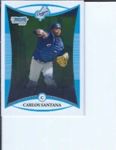 Carlos Santana 2008 Bowman Chrome Prospect X 7 - Picture 1 of 1