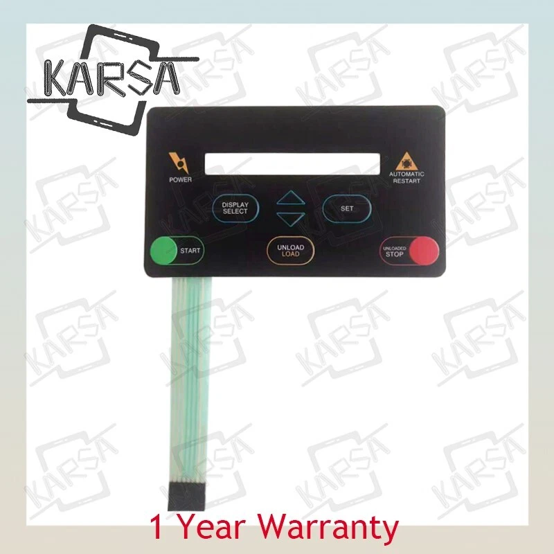 Membrane Keypad for Ingersoll Rand Intellisys air compressor 39817655 39842786 - Image 1 of 1