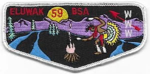 S12b Eluwak Lodge 59 Boy Scout of America BSA - Picture 1 of 1