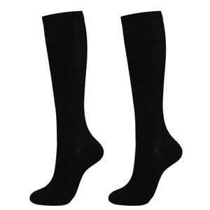 Compression Socks Stockings Pressure Nylon Varicose Vein Stocking Knee High Leg@