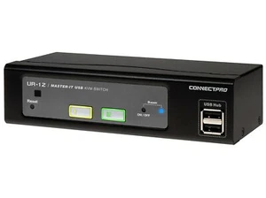 [ConnectPRO] UR-12-KIT - 2-Port USB KVM-Switch mit USB-Emulation *NEU* - Bild 1 von 3