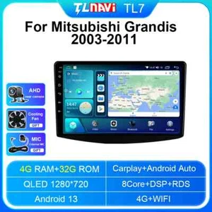 Radio de coche GPS estéreo reproductor pantalla para Mitsubishi Grandis 2012-2018 Auto CarPlay - Imagen 1 de 32