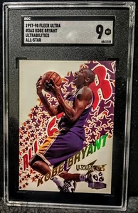 1997-98 Fleer Ultra Ultrabilities All-Star #3AS Kobe Bryant HOF PSA 9 MINT - Picture 1 of 2