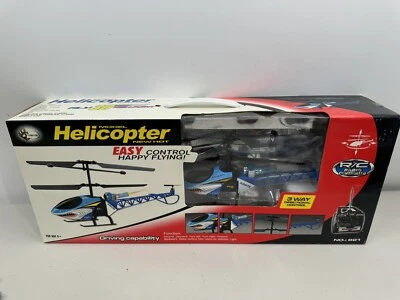 Helicóptero Fly 3D High Point RC 3 Control Direccional Tiburón Nuevo Foto 1 de 4