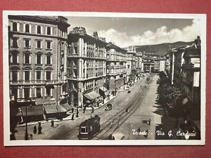 Cartolina - Trieste - Via G. Carducci - 1944 - Imagen 1 de 2