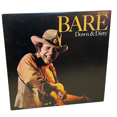Bobby Bare Down & Dirty (Vinyl, 1980) Columbia JC 36323 VG+ LP Record Album - Image 1 of 4