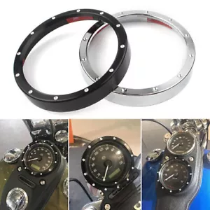 Speedometer Gauge Bezel Accent Trim Ring For Harley Sportster XL883 XL1200 Dyna - Bild 1 von 12