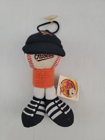 Vintage 1999 MLB Good Stuff Slinky Pets Baltimore Orioles Plush Window Cling NWT Cover