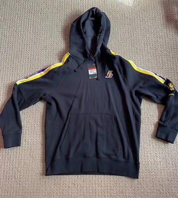 Sudadera con capucha grande Nike NBA Los Angeles Lakers Courtside AV0667-010 nueva con etiquetas Foto 1 de 2