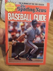 1992 SPORTING NEWS BASEBALL GUIDE WILL CLARK SAN FRANCISCO GIANTS - Picture 1 of 24