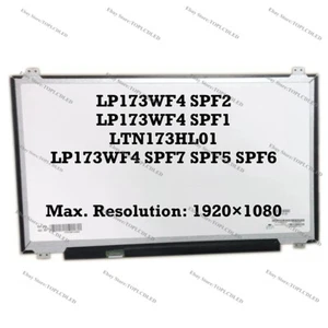 LP173WF4 SPF7 SPF5 SPF6 LCD Bildschirm LP173WF4 SPF2 LP173WF4 SPF1 LTN173HL01 - Bild 1 von 1