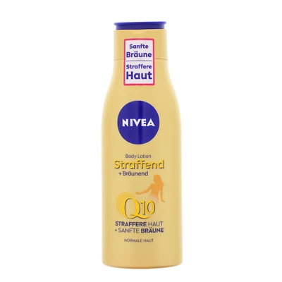 NIVEA Body Lotion Straffend+Bräunend Q10 Pflege 200ml Körperlotion Normale Haut - Bild 1 von 2