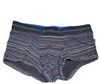 Men's Papi 554569-968 Feel It Pencil Stripe Trunk (Black/Blue XL) BMWT