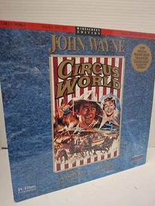 "Circus World" ( Laserdisc LD ,1964)John Wayne,CLASSIC WESTERN - Picture 1 of 2